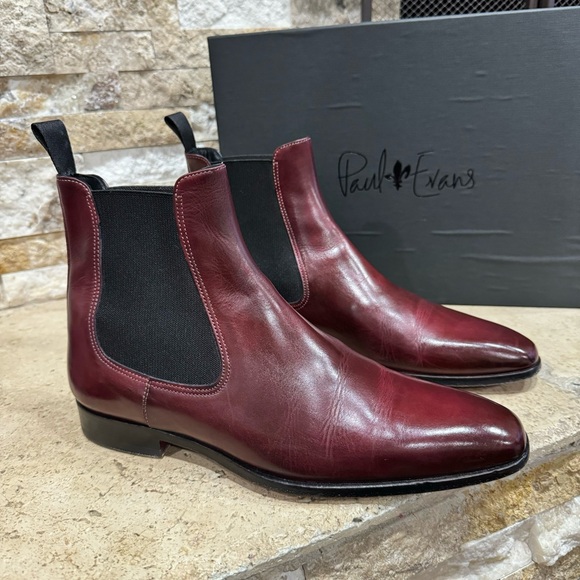 Paul Evans Other - Paul Evans The Dean Chelsea Boot - Oxblood - PE Size6 / Men's US Size 7
